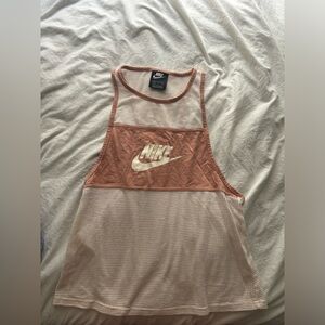 Nike mesh racerback top